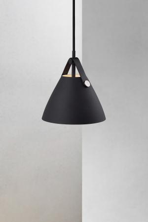 DFTP Strap Pendelleuchte Schwarz Materialmix